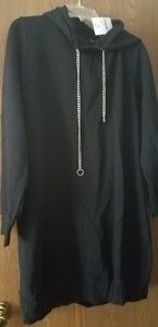 NWT Forever 21+ Hoodie Dress Sz 2xl (made small)